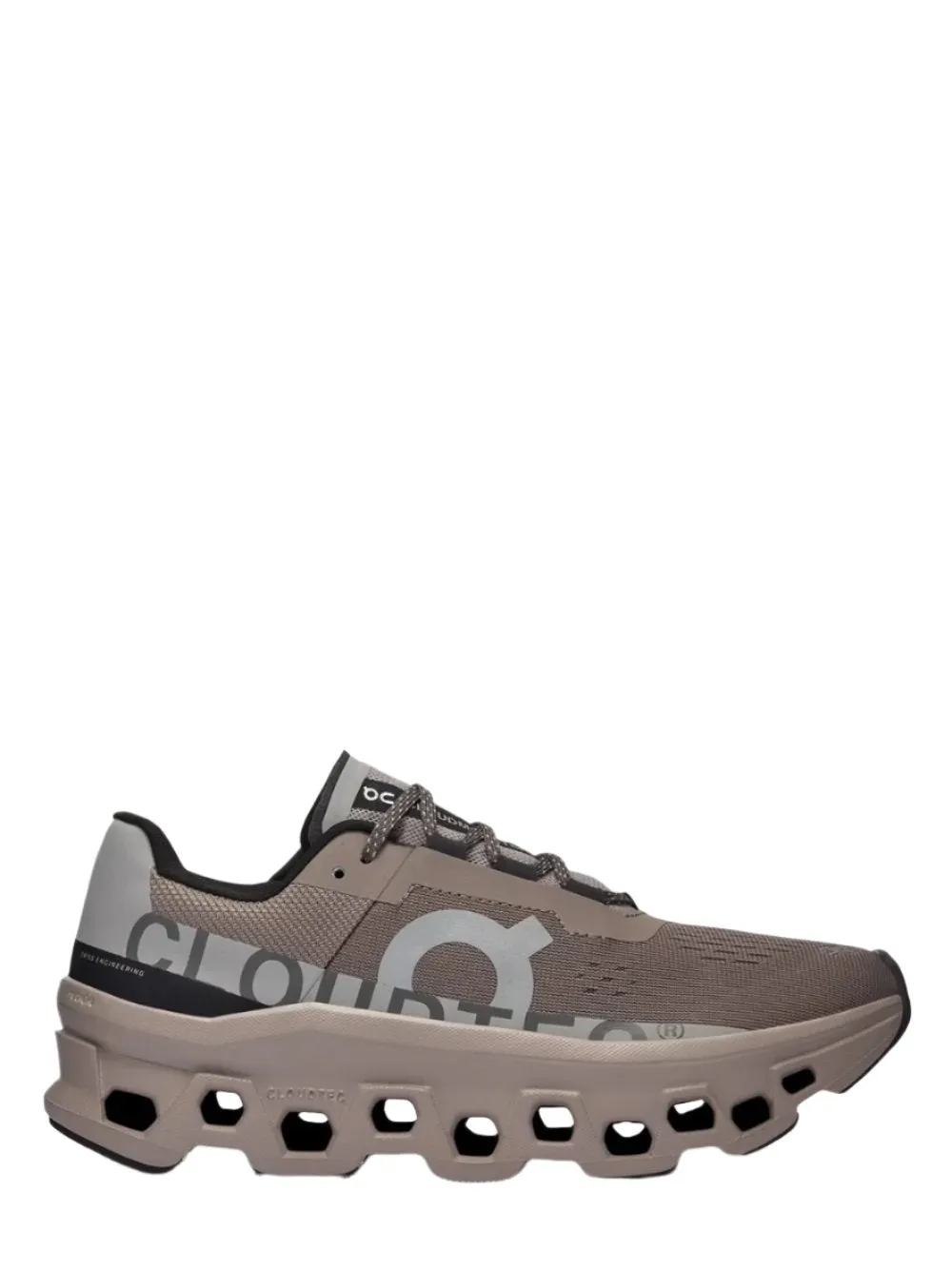 On Running Women's Cloudmonster Sneaker in Cinder/Fog